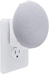 The Nid Mini Sac à dos 2nd Gen 2019: Le mur de sortie le plus simple et le plus propre Mount Suspension pour NEW Google Nest Mini - Pas d'enroulement de cordon requis - Conçu en USA (Blanc)