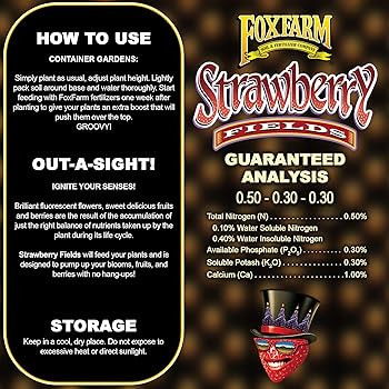 Amazon.com : FoxFarm Strawberry Fields Fruiting & Flowering