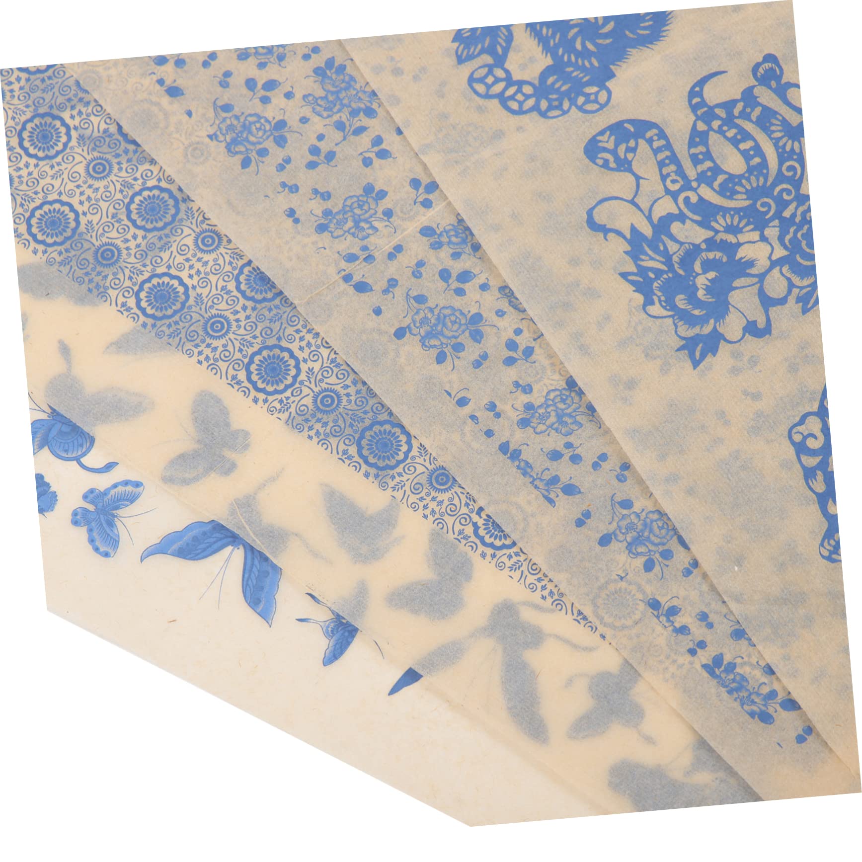 NUOBESTY 12 Hojas De Pegatinas De Cerámica Quemada Papel De Transferencia Clásico Papel De Transferencia Para Cubiertas Pegatinas Impermeables Papeles De Transferencia De Arcilla