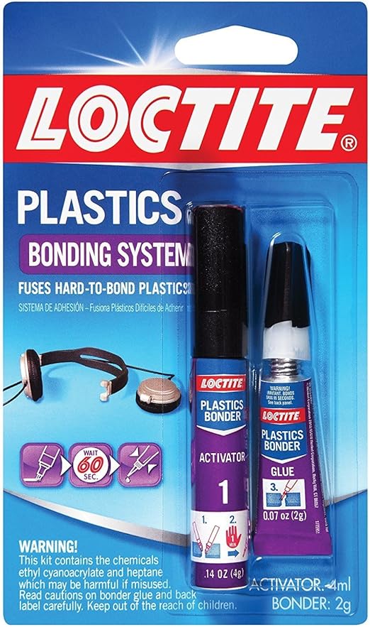 Loctite 681925 2Gram Super Glue Plastics Bonding System