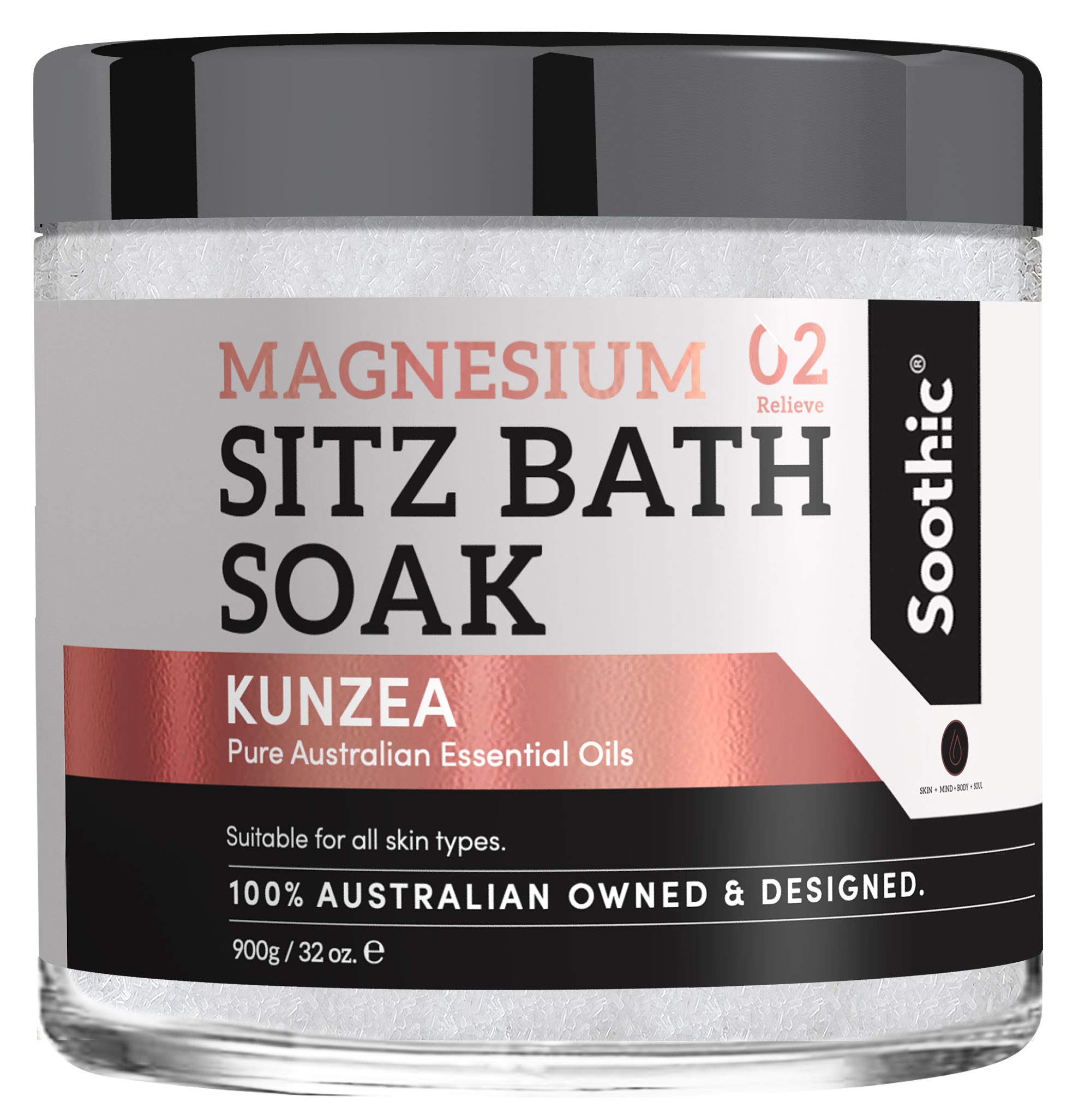 Soothic Sitz Bath Soak, Postpartum Essentials, Feminine Care, Epsom