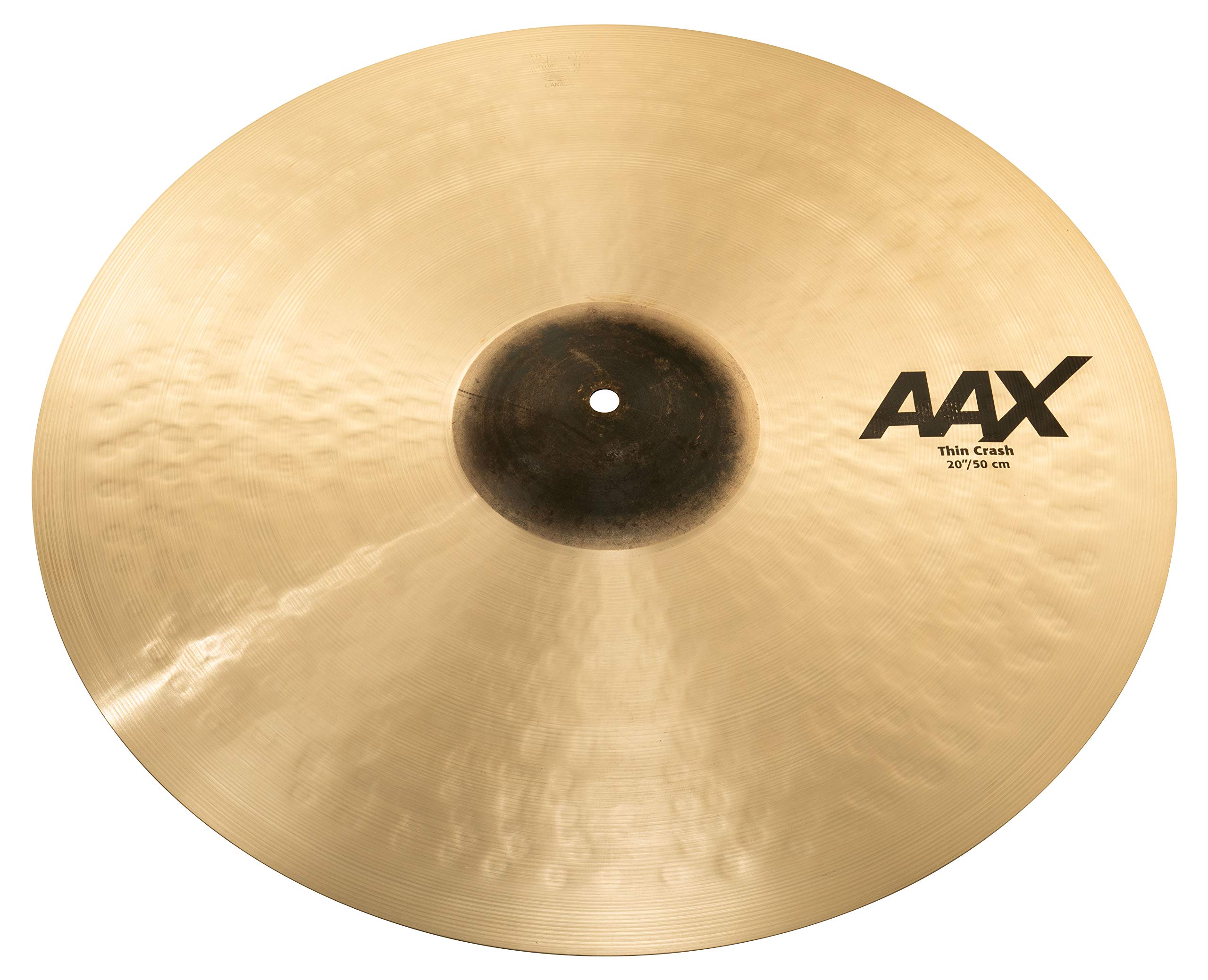 Amazon | Sabian クラッシュシンバル AAX 薄型ナチュラル仕上げ 20