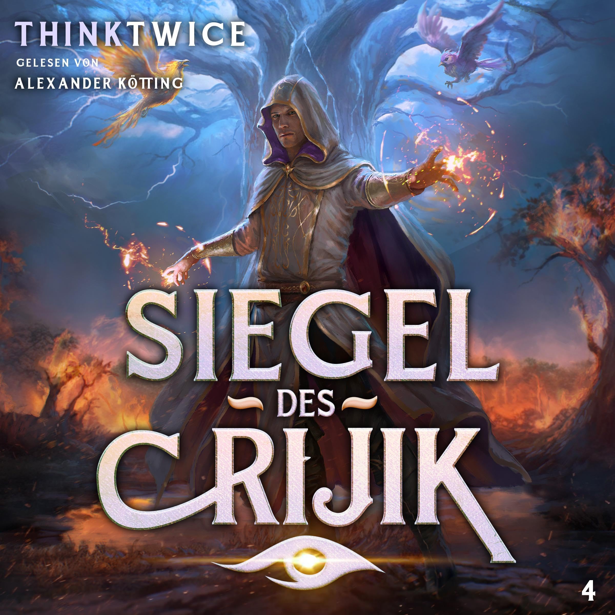 Cover art for Siegel des Crijik 4: Der Brennende See