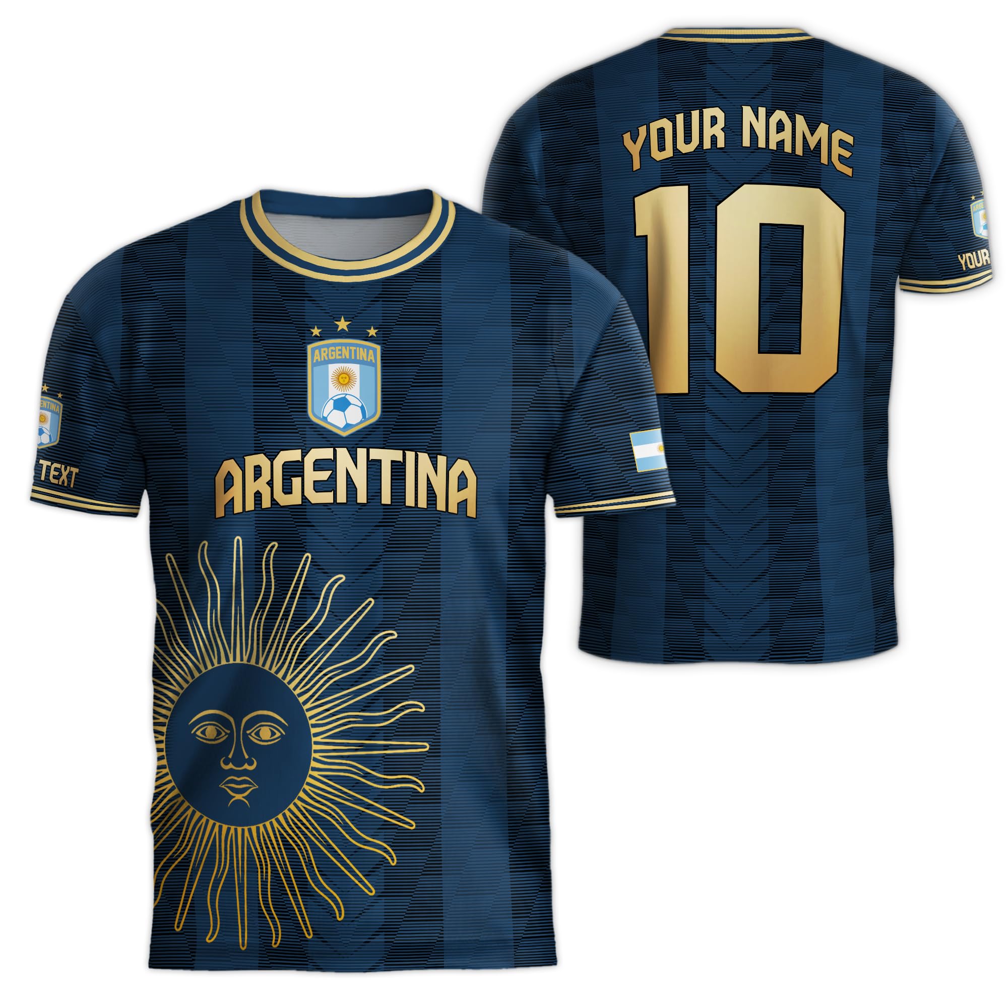 Personalized Argentina Jersey Soccer 2024, Customized Argentina Soccer Jersey for Men, Custom Argentina Soccer Jersey 1