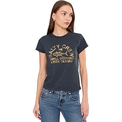 Salty Crew Stamped Modern Tee grey
