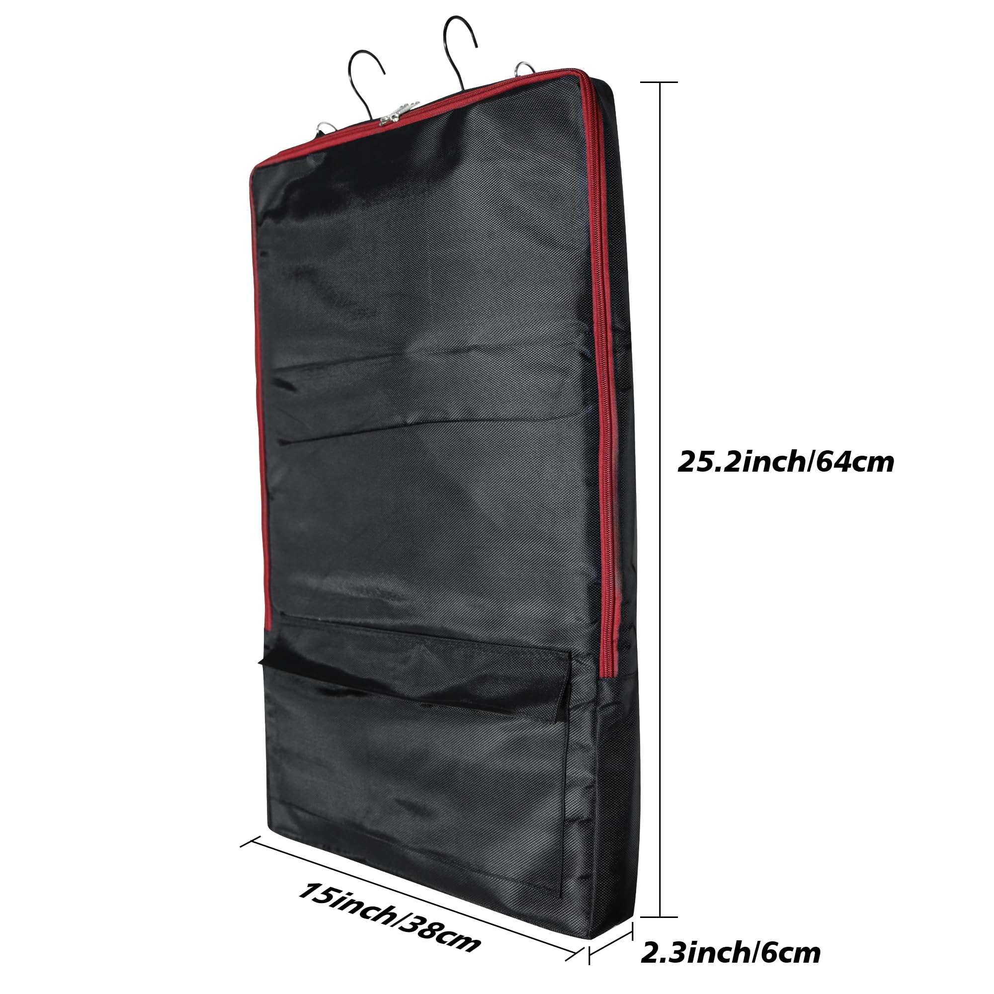 ASOOLL Zaumzeugtasche für Pferde, Zaumzeug mit 3 Zinken, Tragetasche für Pferdegeschirr, Zaumzeugtasche, Zaumzeugtasche mit Haken zur Aufbewahrung von Pferdeausrüstung