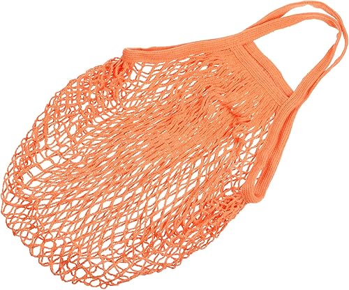 Miniatura 9 de MECCANIXITY Bolsa de malla de algodón reutilizable lavable malla malla bolsa organizador para frutas y verduras compras