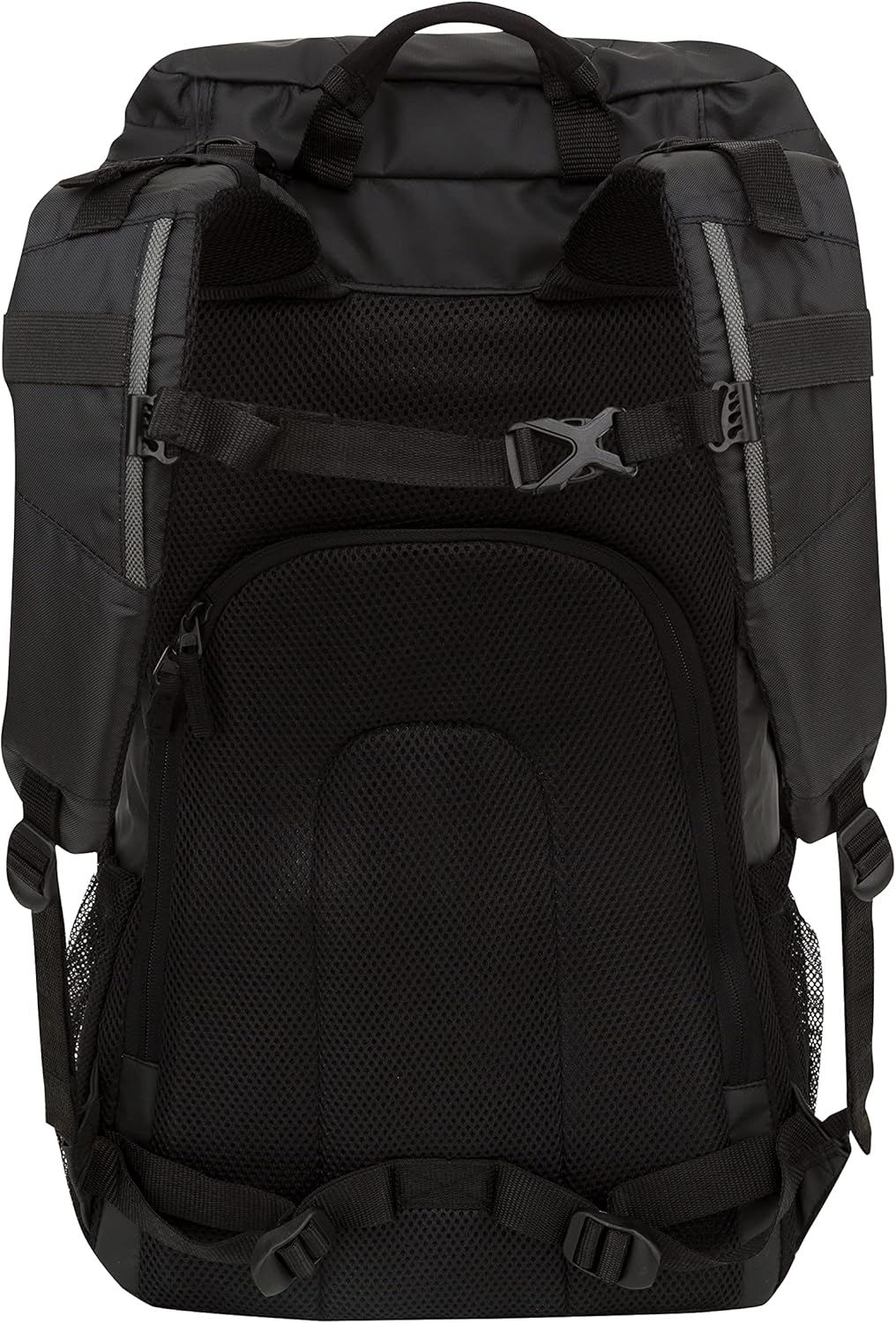 Fieldline Motorcycle All Weather Backpack, Black, Works with Backrest and Sissy Bar Large