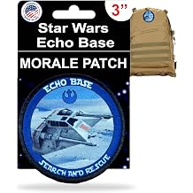Hoth Echo Base Search & Rescue Morale Patch - Movie Patches by Redheadedtshirts | Hook and Loop Patch for Your Plate Carrier, Tactical Gear, Backpack hat or Vest