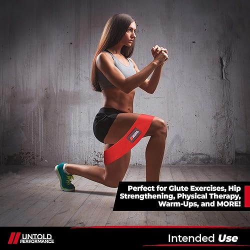 Miniatura 4 de Untold Performance Heavy Resistance Bands - Hip Bands for Working Out, Premium Exercise Bands Resistance, Durable Resistance Bands for Strength,