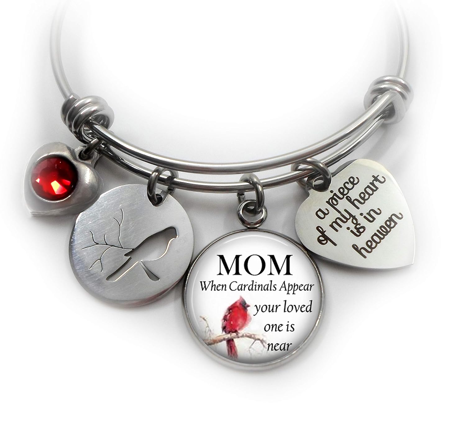 Cardinal bracelet loved one Clearance