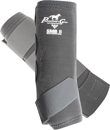 Vista 6 de Botas para patas de caballo Professionals Choice Smbii, par Negro