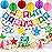 meowtastic Birthday Decorations, Happy Birthday Banner with Honeycomb Balls, Stars Hanging Swirls Streamers, Circle Dots Garland, Happy Birthday Party Decorations for Women Men Boys Girls (Rainbow)