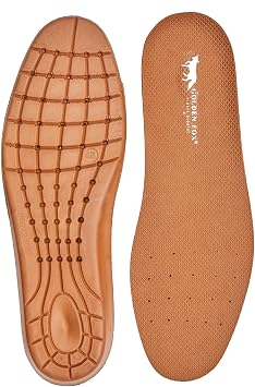 Comfortable Boot and Work Boots Replacement Insole, Shock Absorption, Chukkas, Romeos, Boondockers, Wellingtons, Size 10.5