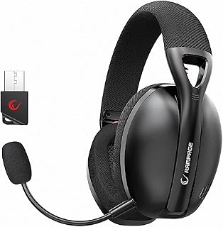 Rampage Crack H11 Siyah Wireless 2.4G+ Bluetooth Mikrofonlu Oyuncu Kulaklığı