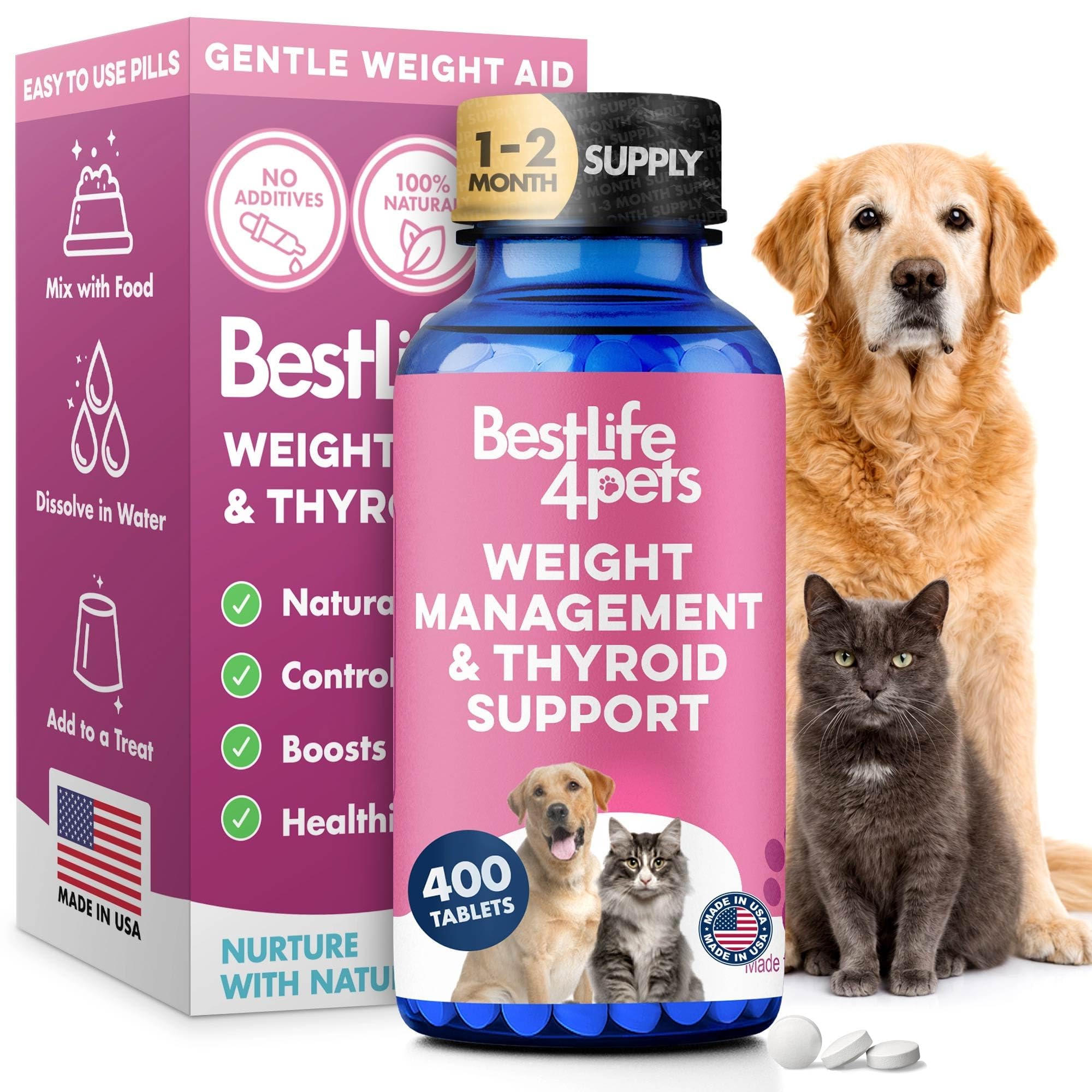 BestLife4Pets Natural Thyroid Support