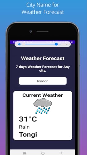 Weather Forecast | Get 7days weather forecast of any city