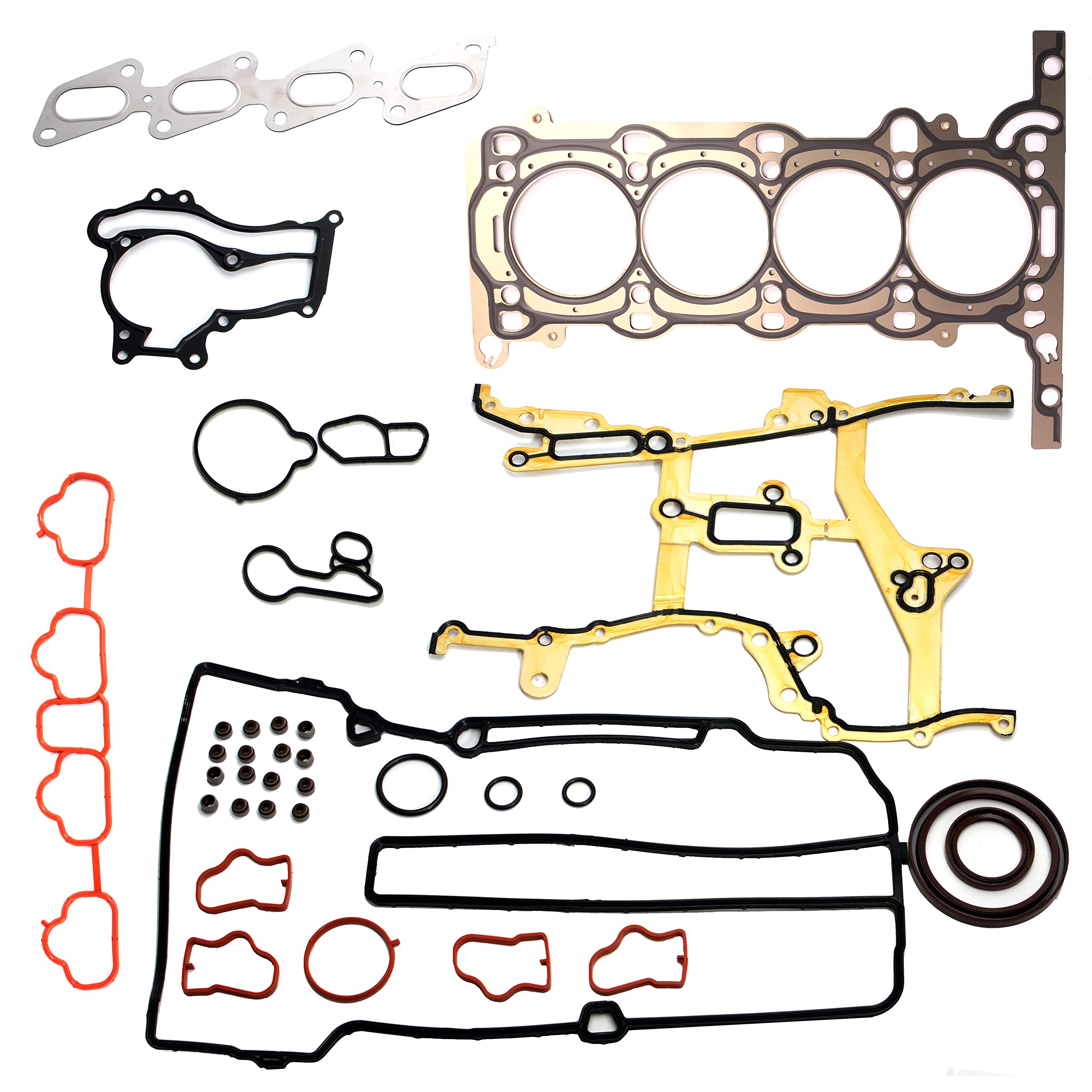 Engine Head Gasket Set for Chevrolet Cruze Sonic Trax, for Buick Encore,1.4L Gas DOHC VIN-B C 9 2011-2016