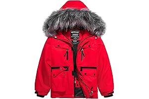 wantdo Boys' Waterproof Winter Coat: The Ideal Shield for Kids' Winter Treks