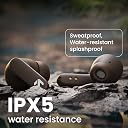 GOBOULT Z40 True Wireless in Ear Earbuds with 60H Playtime, Zen™ ENC Mic, Low Latency Gaming, Type-C Fast Charging, Made in India, 10mm Rich Bass Drivers, IPX5, Ear Buds TWS (Brown) gallery image