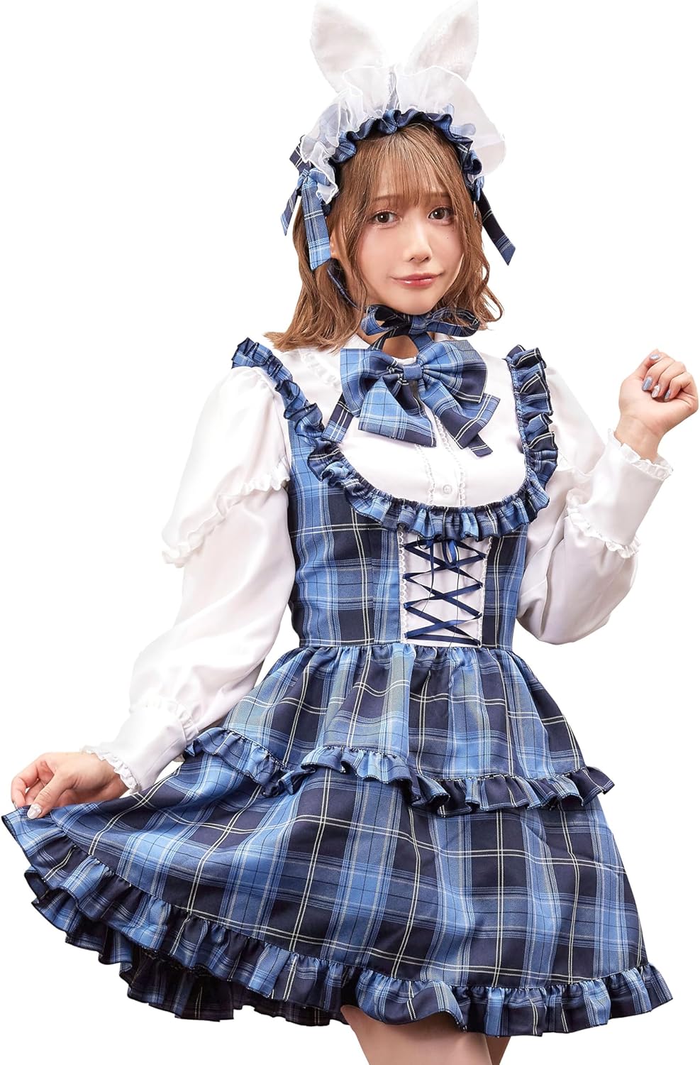 クリアストーン(Clearstone) ブリティッシュバニー コスプレ ハロウィン ドーリーブルー レディース ブルー バニー クリアストーン(Clearstone) ブリティッシュバニー コスプレ ハロウィン ドーリーブルー レディ...