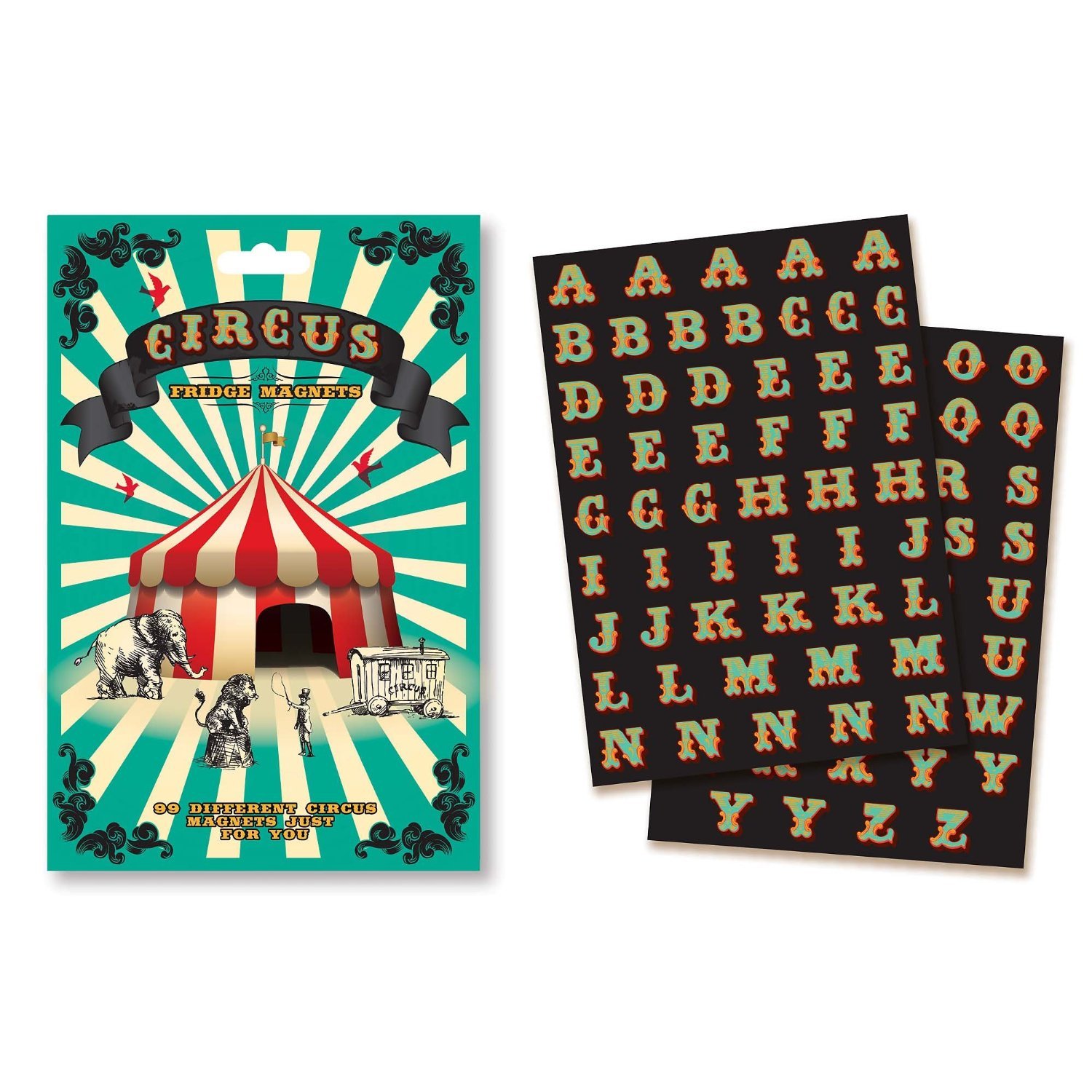 Monster Circus Fridge Magnets