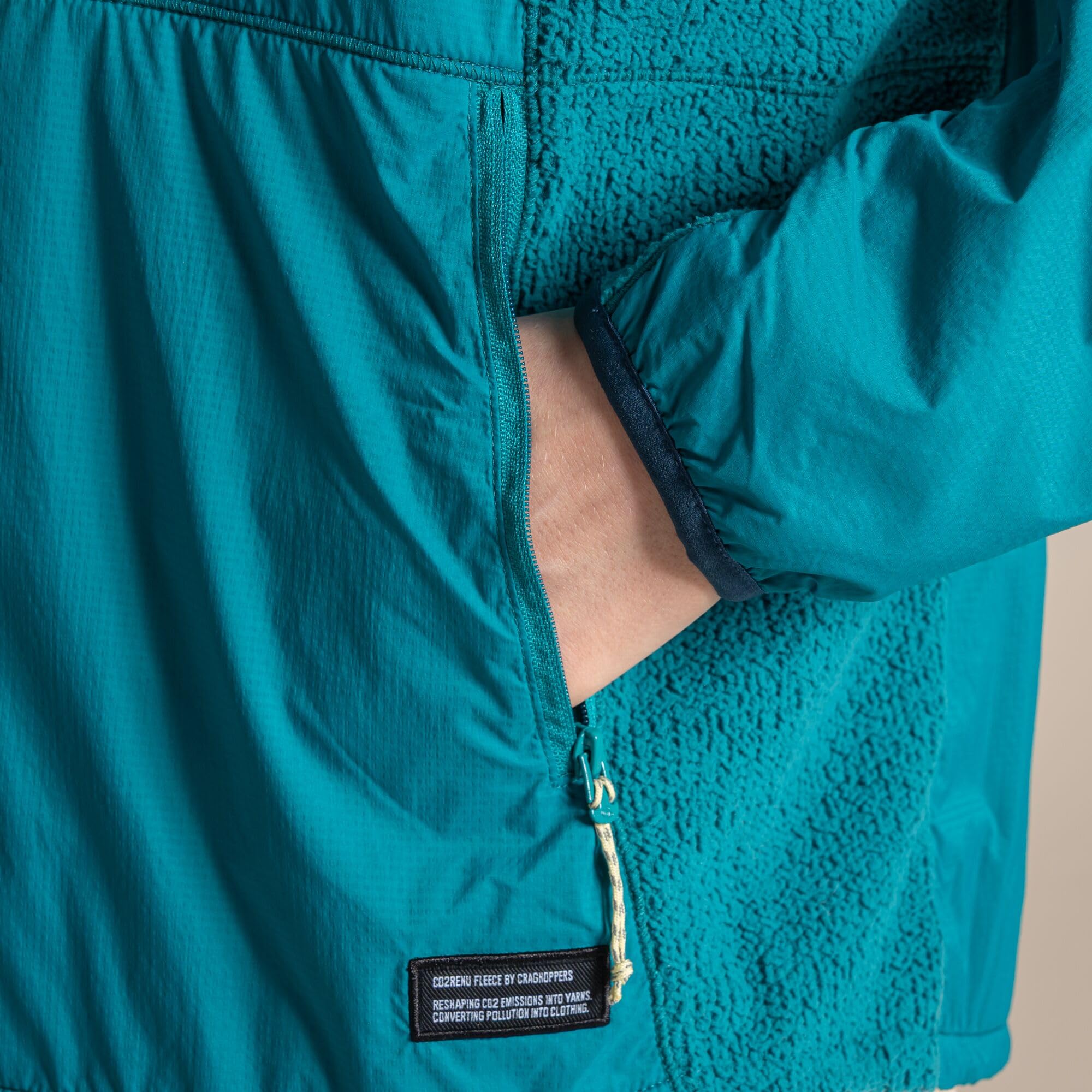 Craghoppers Compresslite Fleece Hybrid Jacket Craghoppers Chaqueta híbrida Compresslite para mujer Mujer (Pack de 1)