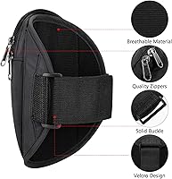 Vista 5 de Simptech Brazalete para teléfono para correr, resistente al sudor, para iPhone 14/13/Pro Max/Plus/Mini/12/11/SE/XR