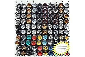 1/64 Car Wheels Set for Model Cars