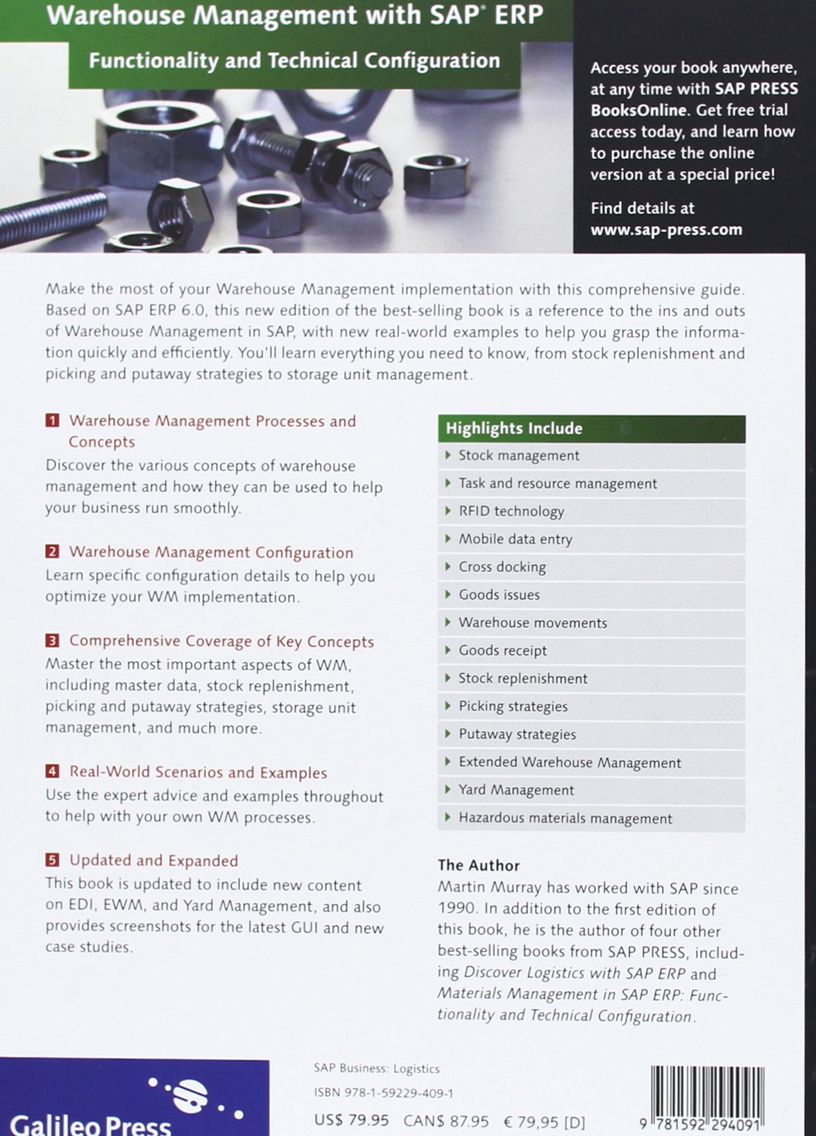 Warehouse Management with SAP ERP: Functionality and Technical Configuration