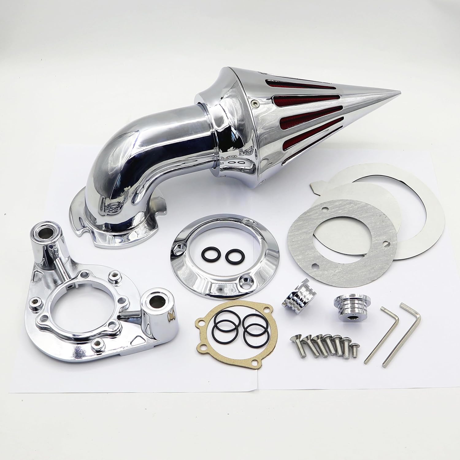 Motorcycle Spike Air Cleaner filter Kit For 1991-2006 Harley XL 883 1200 Sportstar Custom XL883C XL883L XL 1200C 1200R 1200S