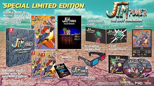 Miniatura 2 de Jim Power The Lost Dimension - Special Limited Edition - Nintendo Switch