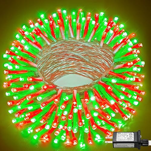 Miniatura 13 de Guirnalda de 300 luces LED para exteriores, 300 luces LED conectables de Navidad para interiores, impermeables, con 8 modos, luces de hadas Multi