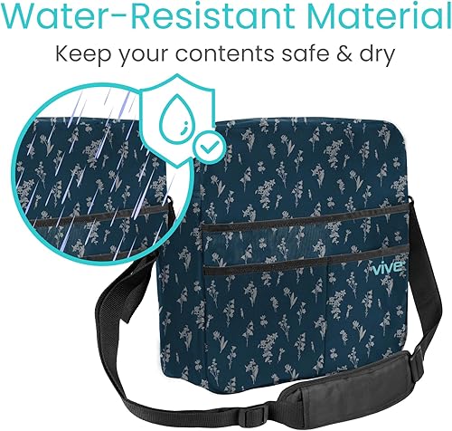 Vista 88 de Bolsa de transporte Vive para andador, universal, para accesorios de sillas de ruedas, andadores, andadores con ruedas y sillas de transporte, que