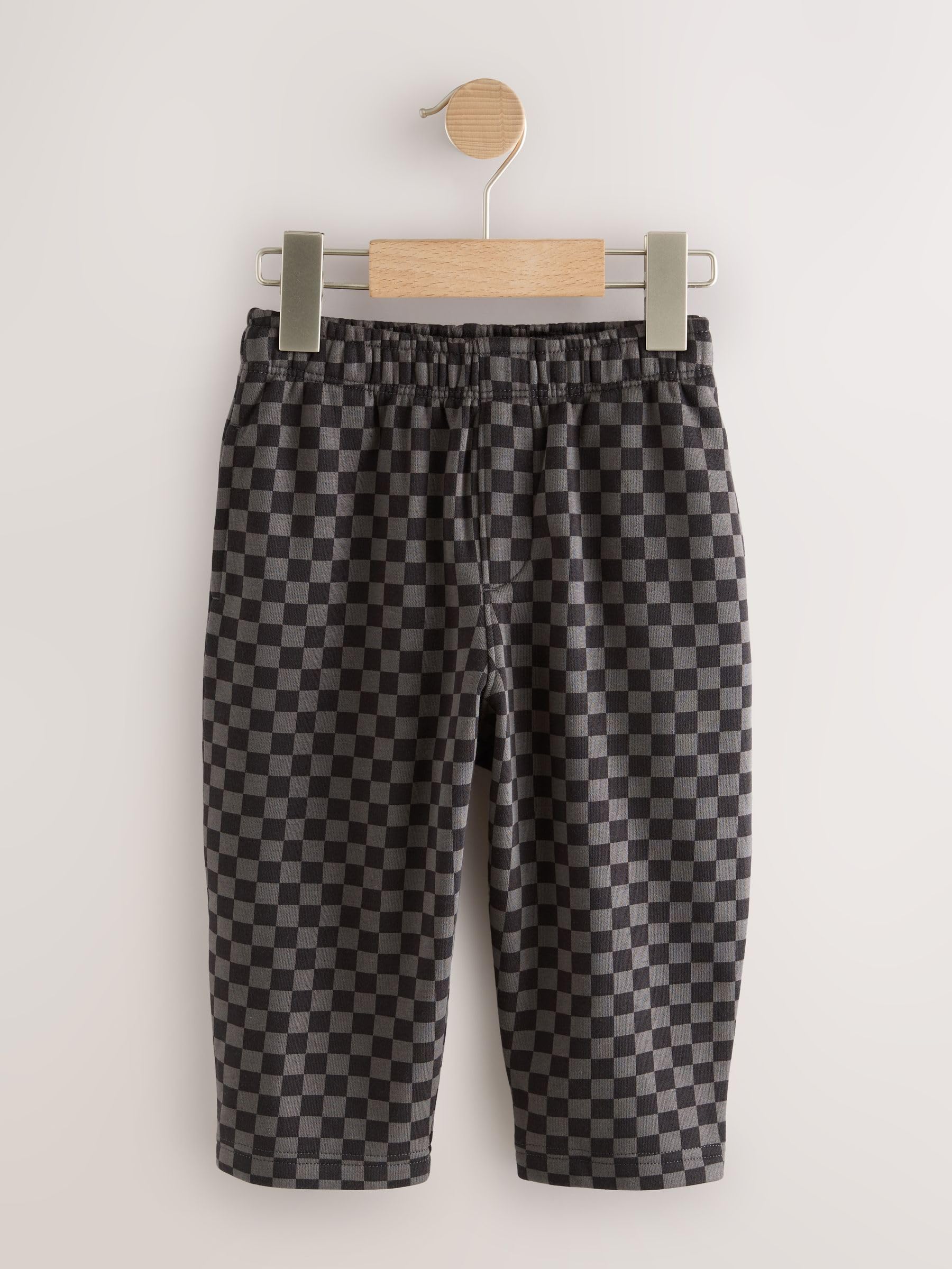 NEXT Niños Pack de 3 Pantalones de chándal de Punto de Pernera Ancha