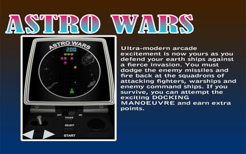 ASTRO WARS 電子ゲーム 懐かしい レトロ 電子ゲーム ギャラクシアン【アストロウォーズ
