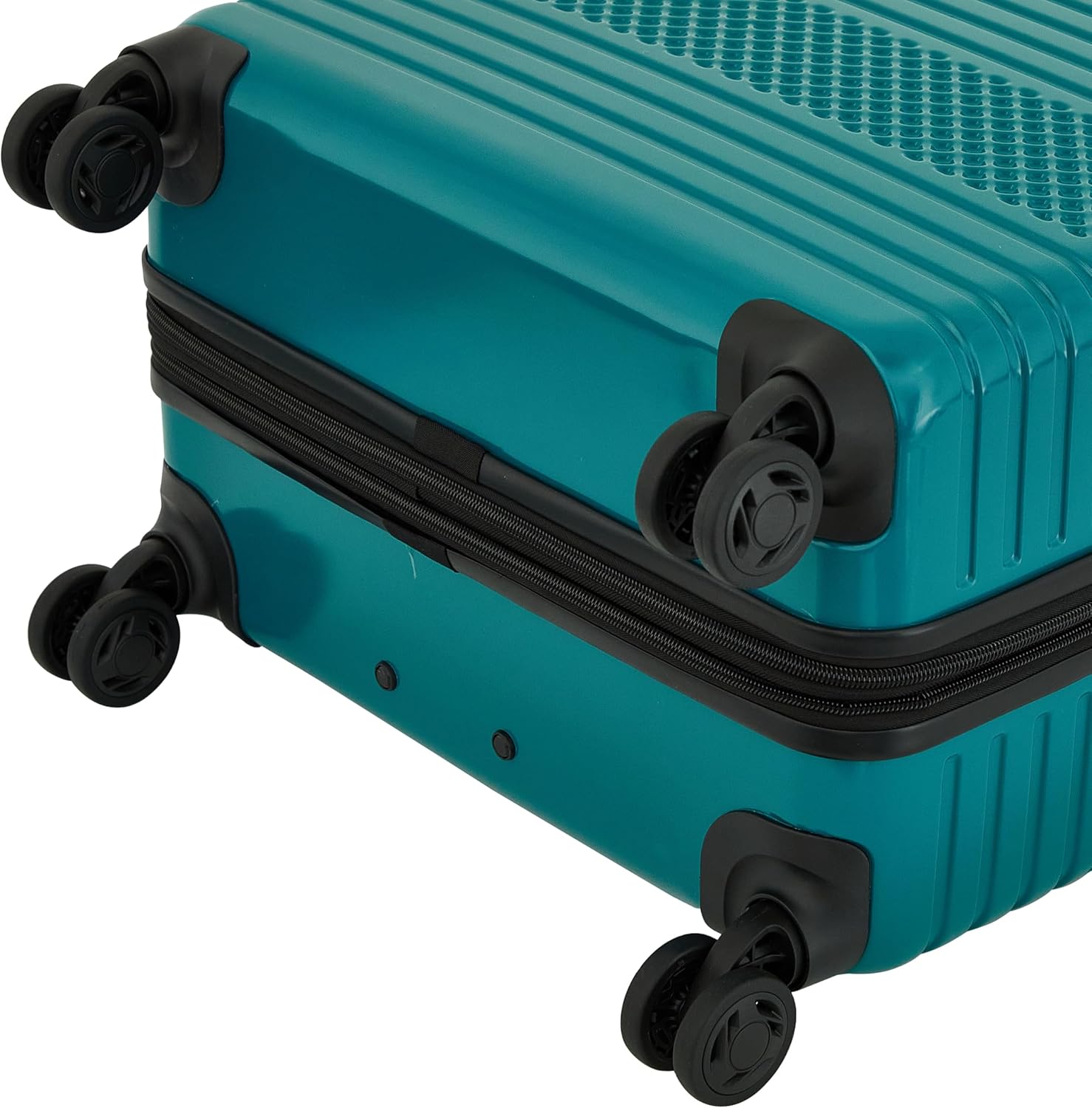 French Connection 5 Piece Mersai Luggage Travel Set, Deep Lake