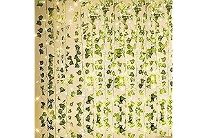 KASZOO 12 Pack Vine Fairy Lights