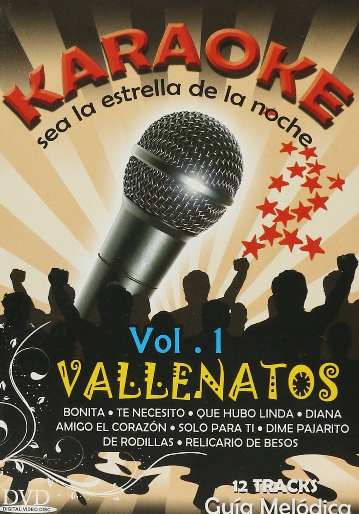 Vallenatos Volume 1 DVD musica colombiana para animar tus fiestas en casa