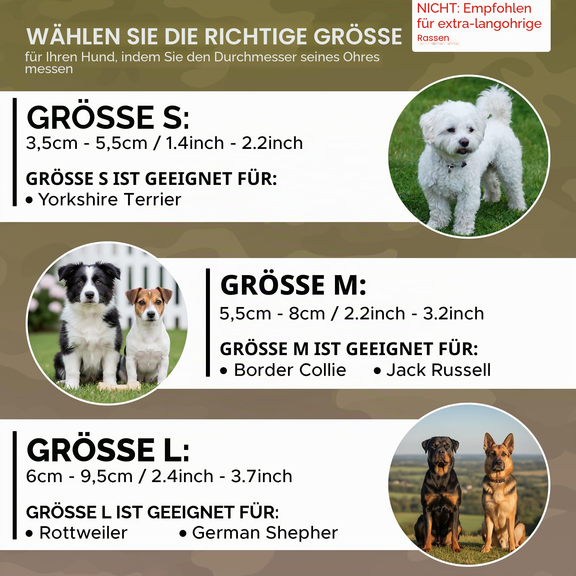 Gehörschutz für Hunde – 28 dB Lärmschutz Ohrenschützer – Noise Cancelling Ear Muffs gegen Feuerwerk & Laute Geräusche