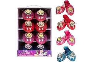 Disney Princess Dress Up Shoes 4-Pack