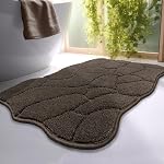 Règles de salle de bains 32 x 20 Règles de douche en microfibre ultra doux et antidérapant pour salle de bain