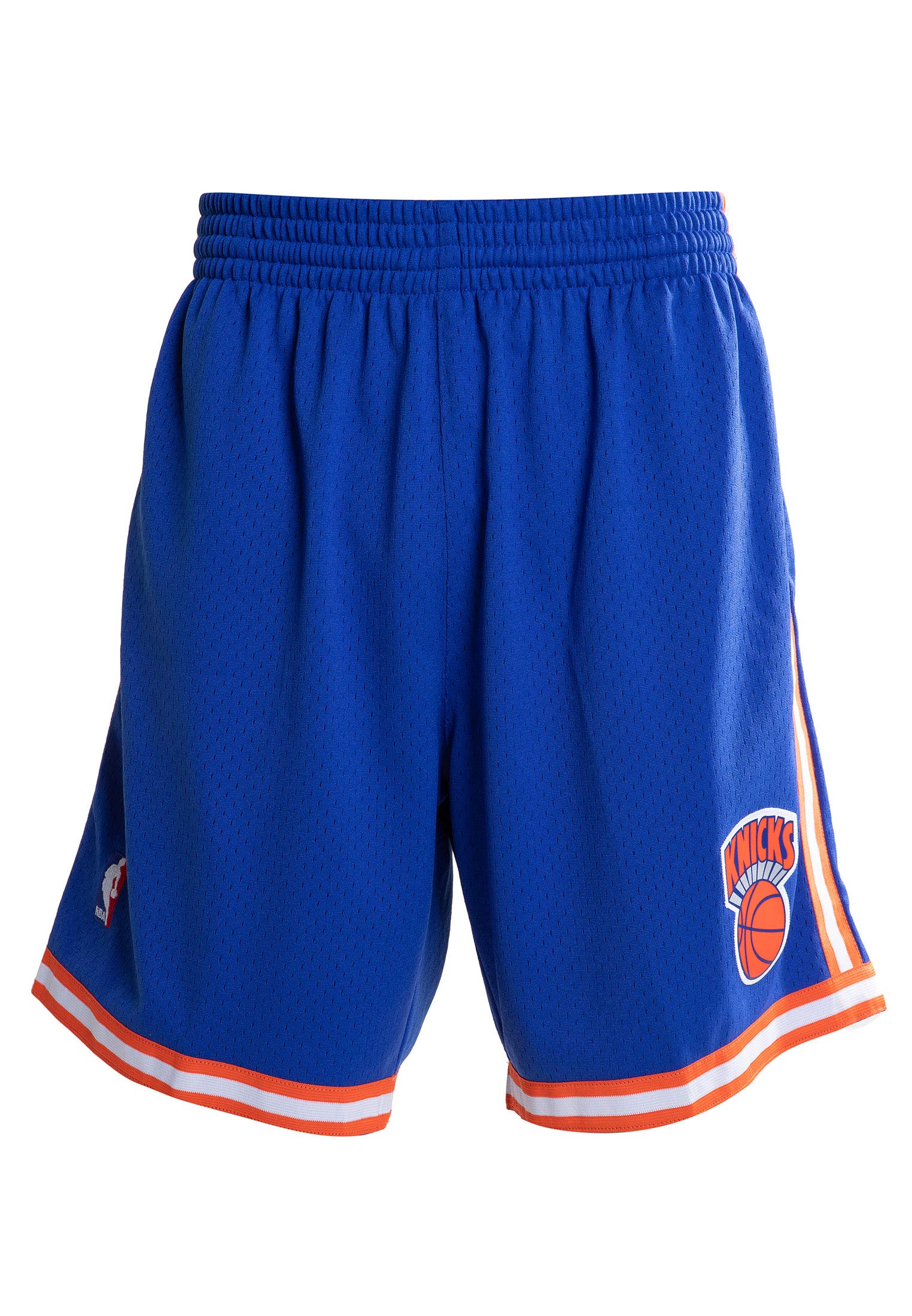 Mitchell & Ness - Short NBA New York Knicks 1991-92 Swingman Road Bleu pour Homme