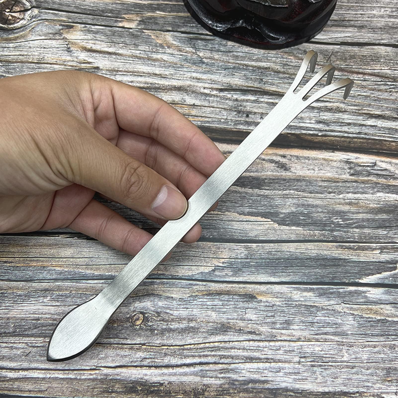 5 Pièces Ensemble D'Outils de Bonsaï, Ensemble D'Outils de Jardinage Succulents en Acier Au Carbone avec Poignée Ergonomique, Ciseaux À Bonsaï Professionnels Râteau Coupe Branches Sécateurs
