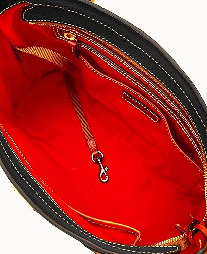 Miniatura 2 de Dooney & Bourke Women's Small Lexington Tote in Pebble Grain Leather, Handbag with Long Leather Shoulder Straps