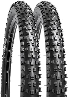 29 Inch Bike Tires 29 x 2.10 54-622 60TPI Anti-Puncture Tires for Mountain, Gravel, Hybrid Bike Tires 29x2.0 29X2.10 29x2.125 with Nylon 1mm Puncture Proof 2 PCS (Y-566)