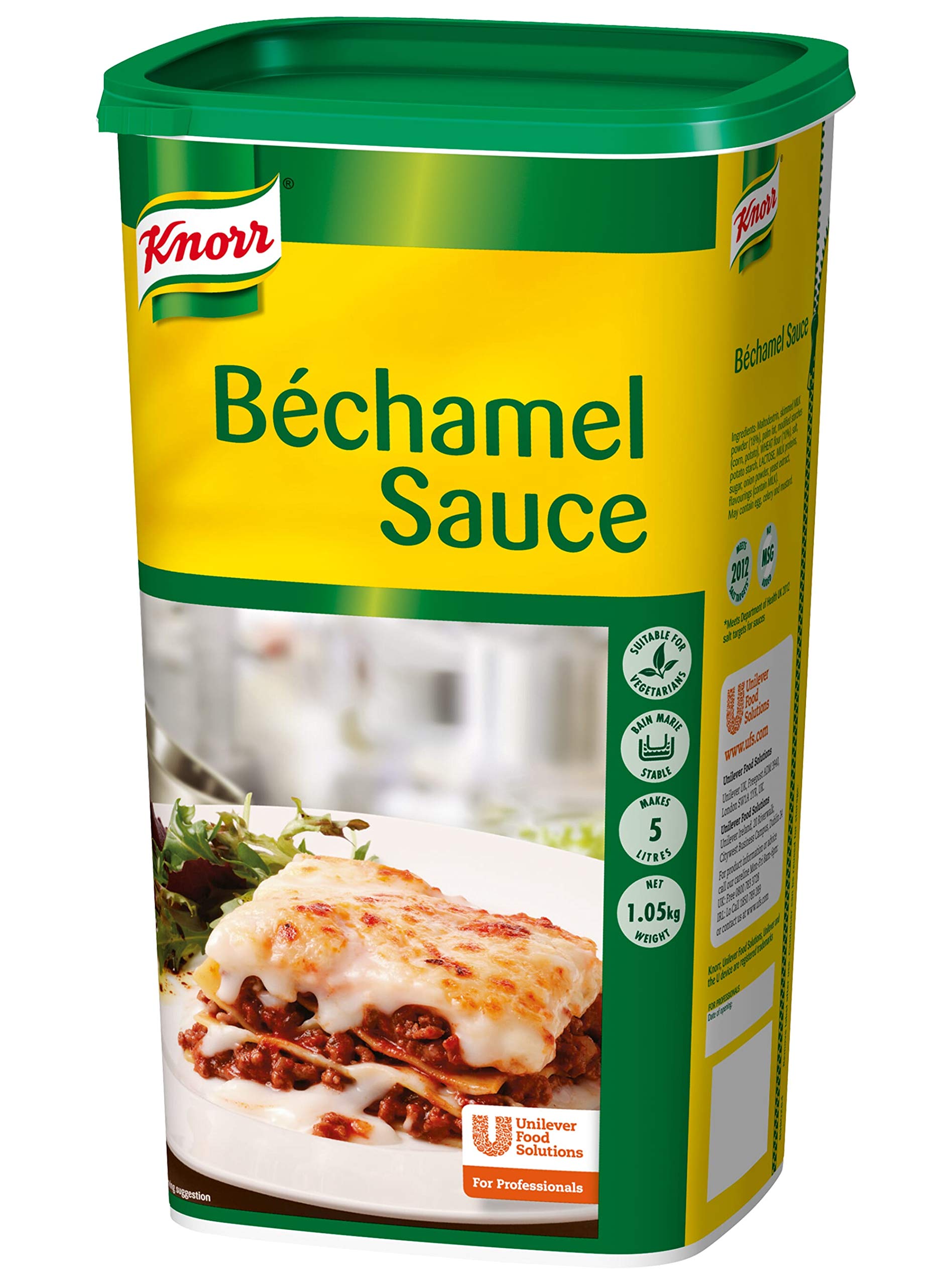 Knorr Bechamel Sauce Mix 3x5ltr