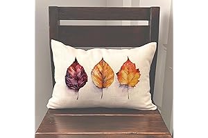 Impressionistic Linden Leaf Pillowcase