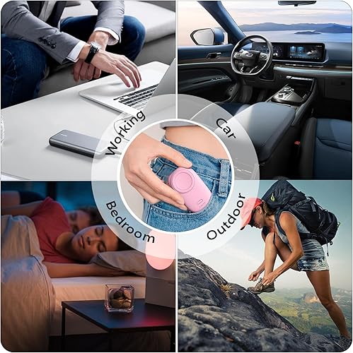 Miniatura 7 de Cargador de viaje portátil para accesorios de Apple Watch, cargador magnético inalámbrico para iWatch de 1200 mAh, cargador de batería adicional