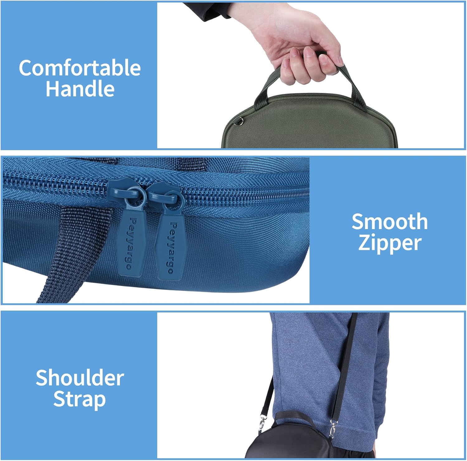 Storage Case Compatible with JBL Charge 6 Portable Waterproof DropProof Speaker (Red) - Image 5